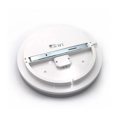 Led πλαφονιέρα στρογγυλή 24W 230V 4000k ενδιάμεσο λευκό φως 2400lm στεγανή IP54