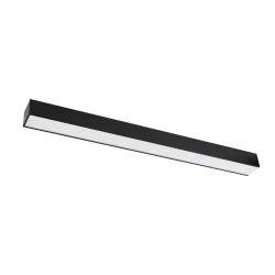Φωτιστικό γραμμικό LED μίνι dimmable 18W 230V ενδιάμεσο φως 4000K 60cm μαύρο αλουμινίου Φωτιστικό γραμμικό LED μίνι dimmable 18W 230V ενδιάμεσο φως 4000K 60cm μαύρο αλουμινίου