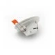 Φωτιστικό LED σποτ ψευδοροφής μπάνιου IP54 7W 230V 3000k θερμό φως λευκό στρόγγυλο 110° Φωτιστικό LED σποτ ψευδοροφής μπάνιου IP54 7W 230V 3000k θερμό φως λευκό στρόγγυλο 110°