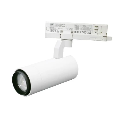 LED σποτ ράγας τριφασικό (4 γραμμών) ρυθμιζόμενο, ντιμαριζόμενο 20W 230V 4000K λευκό