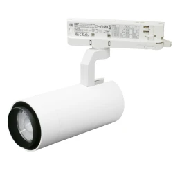 LED σποτ ράγας 4 γραμμών ρυθμιζόμενο ντιμαριζόμενο 30W 230V θερμό φως 3000K Φ80x181mm λευκό