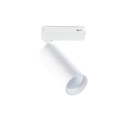 LED σποτ ράγας 2 γραμμών COB 10W 230V θερμό λευκό φως 3000K 1200lm 36° λευκό Φ54x153mm