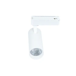 LED σποτ ράγας 2 γραμμών 20W 230V θερμό λευκό φως 3000K 2400lm 36° λευκό Φ60x165mm