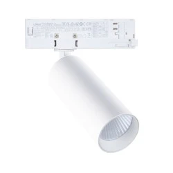 LED σποτ ράγας 4 γραμμών 10W 230V θερμό λευκό 3000K 36° λευκό Φ54x153mm