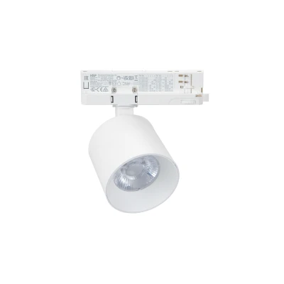 LED σποτ ράγας 4 γραμμών COB 30W 230V ενδιάμεσο λευκό φως 4000K 38° λευκό Φ88x88mm LED σποτ ράγας 4 γραμμών COB 30W 230V ενδιάμεσο λευκό φως 4000K 38° λευκό Φ88x88mm