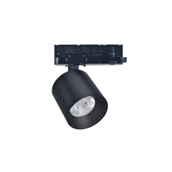 LED σποτ ράγας 4 γραμμών COB 40W 230V ενδιάμεσο φως 4000K 38° διαστάσεις Ø98 mm, L 94 mm μαύρο