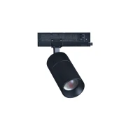 LED σποτ ράγας 4 γραμμών ρυθμιζόμενο 10°-70° 10W 230V ενδιάμεσο λευκό φως 4000K μαύρο Φ55x110mm