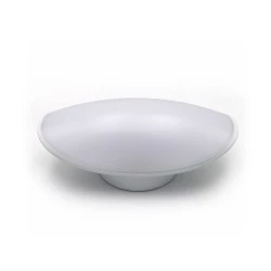 Led απλίκα αλουμινίου επίτοιχη λευκή 112x228mm 8W 230V θερμό φως 3000k 640lm IP54