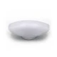 Led απλίκα αλουμινίου επίτοιχη λευκή 112x228mm 8W 230V θερμό φως 3000k 640lm IP54 Led απλίκα αλουμινίου επίτοιχη λευκή 112x228mm 8W 230V θερμό φως 3000k 640lm IP54