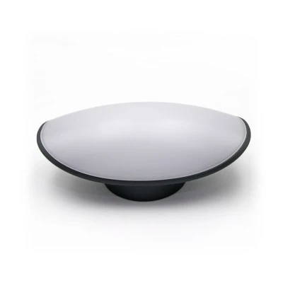 Led απλίκα αλουμινίου επίτοιχη γραφίτης 112x228mm 8W 230V θερμό φως 3000k 640lm IP54