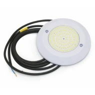 Φωτιστικό πισίνας ρητίνης LED 12VDC 10W θερμό χρώμα φωτός 3000k 590lm με διάσταση Φ13x1.5cm IP68