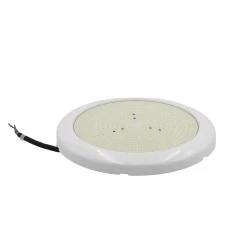 Φωτιστικό πισίνας LED SLIM ρητίνης 16W θερμό χρώμα φωτός 3000Κ με τάση 12VDC IP68 Φ21x2cm