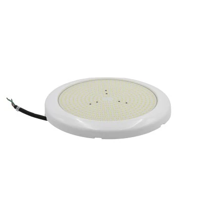Φωτιστικό πισίνας LED SLIM ρητίνης 16W θερμό χρώμα φωτός 3000Κ με τάση 12VDC IP68 Φ21x2cm