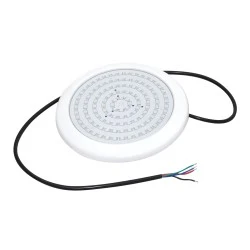 Φωτιστικό πισίνας PC SLIM LED ρητίνη 16W RGB 24VDC 4 αγωγών IP68 με διάσταση Φ21cm Y2cm