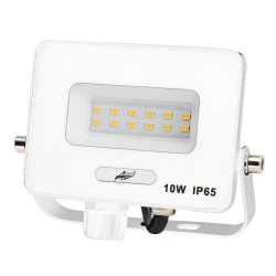 Προβολέας LED  10W 230V με ψυχρό φως 6200K IP65 λευκός