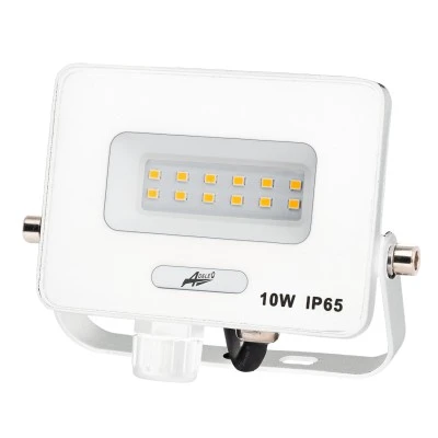 Προβολέας LED  10W 230V με ψυχρό φως 6200K IP65 λευκός