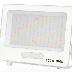 Προβολέας LED 150W 230V με θερμό φως 3000K 15000lm 120° IP65 λευκός 271x208x37mm Προβολέας LED 150W 230V με θερμό φως 3000K 15000lm 120° IP65 λευκός 271x208x37mm