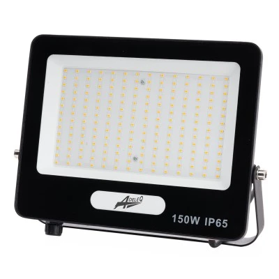 Προβολέας LED 150W 230V με θερμό φως 3000K 15000lm 120° IP65 μαύρος 271x208x37mm Προβολέας LED 150W 230V με θερμό φως 3000K 15000lm 120° IP65 μαύρος 271x208x37mm