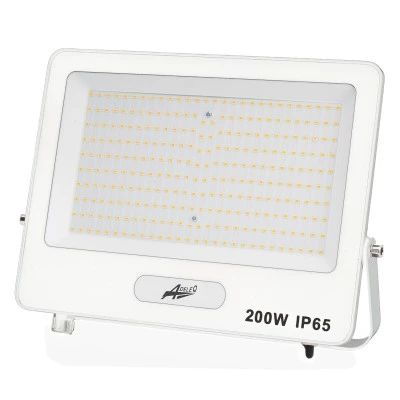 Προβολέας LED 200W 230V με ψυχρό φως 6200K 20000lm 120° IP65 λευκός 314x238x37mm