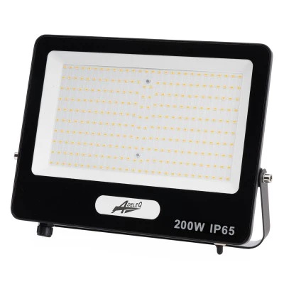 Προβολέας LED 200W 230V με θερμό φως 3000K 20000lm 120° IP65 μαύρος 314x238x37mm
