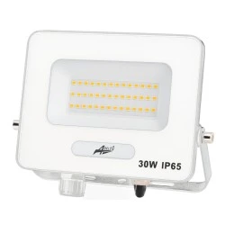 Προβολέας LED  30W 230V με ψυχρό φως 6200K IP65 λευκός