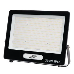 Προβολέας LED 300W 230V με ενδιάμεσο λευκό φως 4000K 30000lm 120° IP65 μαύρος 390x296x39mm
