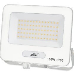 Προβολέας LED 50W 230V με ενδιάμεσο λευκό φως 4000K 5000lm 120° IP65 λευκός 180x140x32mm Προβολέας LED 50W 230V με ενδιάμεσο λευκό φως 4000K 5000lm 120° IP65 λευκός 180x140x32mm
