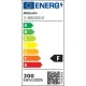 Προβολέας Led SMD 230V 200W με ψυχρό φως 18000lm 120° μαύρο σώμα αλουμινίου IP65