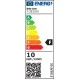 Προβολέας Led SMD 230V 10W με ψυχρό φως 900lm 120° μαύρο σώμα αλουμινίου IP65