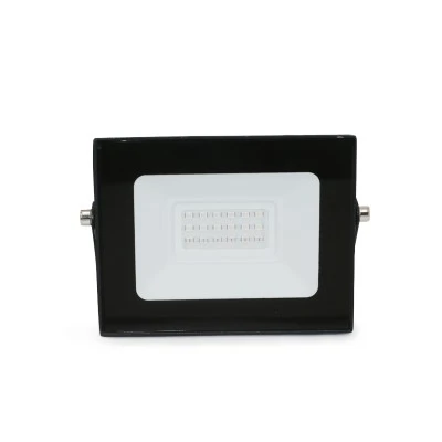 Προβολέας LED-SMD RGB 24VDC 20W 4 καλωδίων μαύρο χρώμα ευρείας δέσμης 120° IP65 με 50εκ. καλώδιο