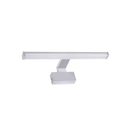 LED φωτιστικό λουτρού 60cm 10W IP44 CCT σατινέ (αλουμίνιο/PC)