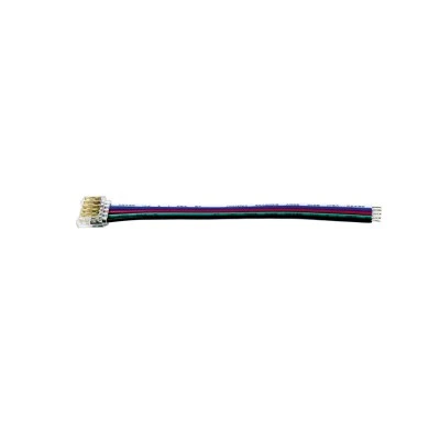 Τροφοδοσία με καλώδιο για ταινία LED SMD RGB+W 10mm