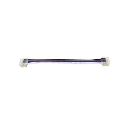 Μούφα με καλώδιο για ταινία LED SMD RGB+W 12mm