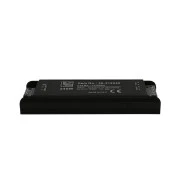 Τροφοδοτικό mini 240W για ταινίες LED 230V/12VDC μαύρο με προστασία από υπερθέρμανση και υπερφόρτωση IP20