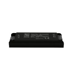Τροφοδοτικό αλουμινίου μίνι για ταινίες LED 230V/24VDC 200W μαύρο χρώμα