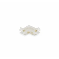 Μούφα γωνιακή για ταινίες led smd μονόχρωμη 10mm 