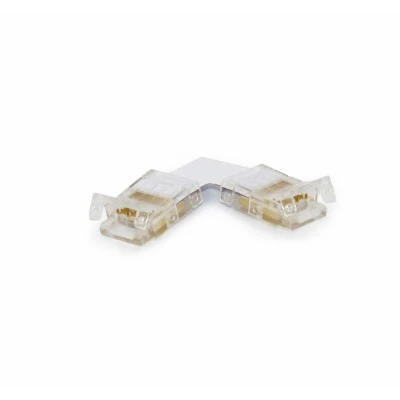 Μούφα γωνία για ταινίες Led SMD RGB 10mm