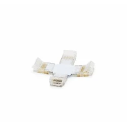 Σταυρός - μούφα για led smd RGB ταινίες 10mm 