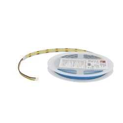 Ταινία COB LED αυτοκόλλητη 5m 24VDC 18W/m 640LED/m με δυνατότητα επιλογής φωτισμού CCT IP20