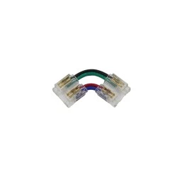 Μούφα γωνία για ταινία LED COB RGB 10mm