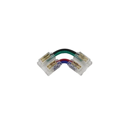 Μούφα γωνία για ταινία LED COB RGB 10mm