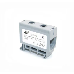 Κλέμμα ράγας και βίδας μονοπολική 145A 800V 1 Module σύνδεσμος καλωδίων
