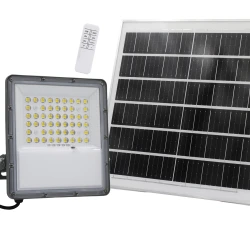 Ηλιακός προβολέας LED με ανιχνευτή κίνησης 100W 1200lm 4000K γκρι Ηλιακός προβολέας LED με ανιχνευτή κίνησης 100W 1200lm 4000K γκρι