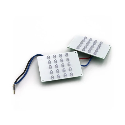 Πλακέτα LED ημικύκλιο 3.3W μπλε για φωτιστικό
