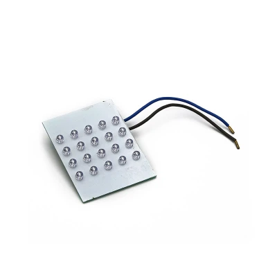 Πλακέτα LED ημικύκλιο 1.6W μπλε για φωτιστικό