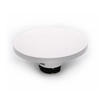 Led απλίκα pc έμμεσου φωτισμού στρόγγυλη Φ165mm 8W θερμό λευκό φως 3000k εξωτερικού χώρου IP65