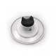Led απλίκα pc έμμεσου φωτισμού στρόγγυλη Φ165mm 8W θερμό λευκό φως 3000k εξωτερικού χώρου IP65