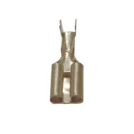 Ακροδέκτης φαστόν θηλυκός Φ4.8mm γυμνός - χωρίς μόνωση με διατομή αγωγού 6mm²