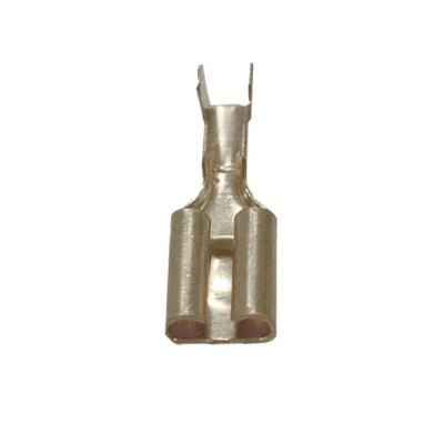 Ακροδέκτης φαστόν θηλυκός Φ4.8mm γυμνός - χωρίς μόνωση με διατομή αγωγού 6mm² Ακροδέκτης φαστόν θηλυκός Φ4.8mm γυμνός - χωρίς μόνωση με διατομή αγωγού 6mm²