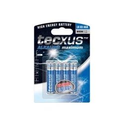 ΑΛΚΑΛΙΚΕΣ ΜΠΑΤΑΡΙΕΣ TECXUS LR03 AAA 1.5V ΣΕ ΣΥΣΚΕΥΑΣΙΑ 4 ΤΕΜΑΧΙΩΝ
